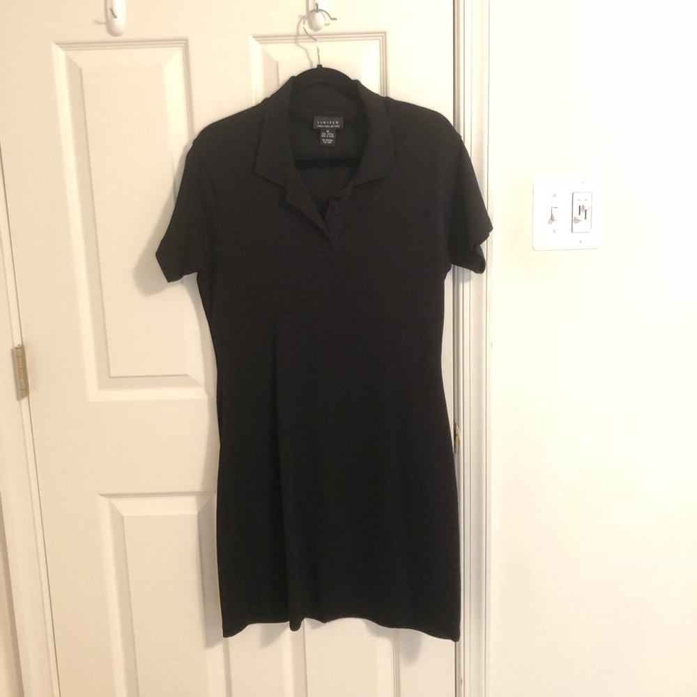 Limited Black Polo Dress